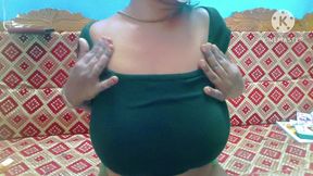 Girlfriend showing her assets on video call for her bestie - tamil audio with erotic moaning