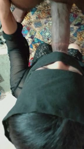 Desi indian bhabhi Blowjob