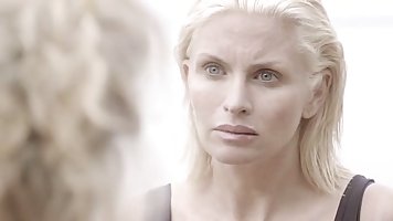 Carolina Gynning is a lovely blonde woman who likes to have quick sex with her ex