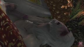 Geralt gets Egged raw hard monster anal oviposition