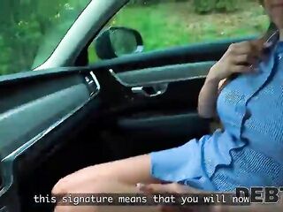 DEBT4k. This chab Came for the Payment. Marica Chanelle just Cum