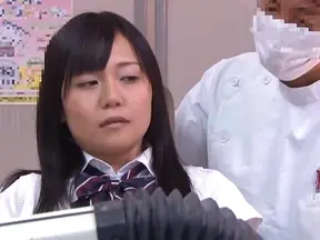 Juicy Japanese AV model is screwed by a horny dentist