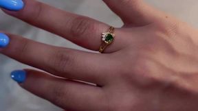 Thank you for this beautiful gift in charm my ring 😍💍
