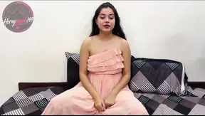 Stepsister Saara plays naughty card game
