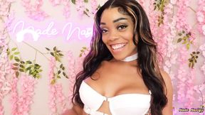 Asian beauty Kay Kay gets blacked in the pink room