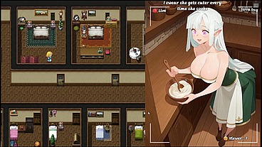 NTR Tales The Elf Next Stream [ CUCKOLD Hentai Game ] Ep.2 Shy ELF streamer expose her TITS while her CUCK HUSBAND work !