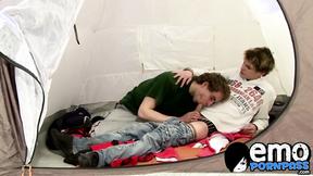 ”Charming Karel Fox pounded doggystyle after camping trip blowjob”