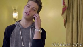 Delicious young stud bangs BF with his massive cock