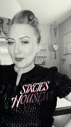 Naughty MILFs bring the heat in a swinging sixties-themed party