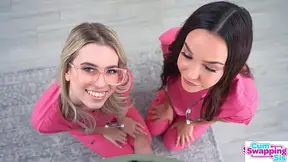 Hot Doctors Rissa May & Jill Kassidy Help Extract Patients Cum Filled Balls