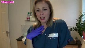Latex Glove JOI in the Dental Chair Naughty Nurse POV