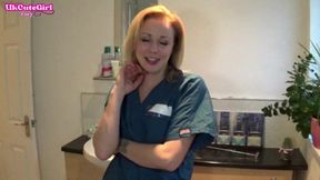 Latex Glove JOI in the Dental Chair Naughty Nurse POV