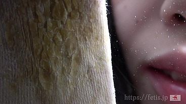 sniffing Big tits girl! Yukino No.3 Stain panties edition( dogd18-03/FETIS.JP)