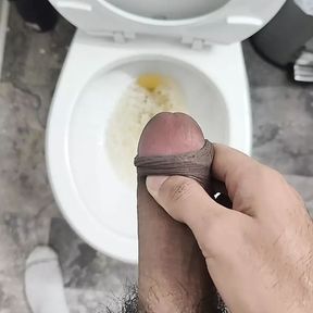 Shaking my dick