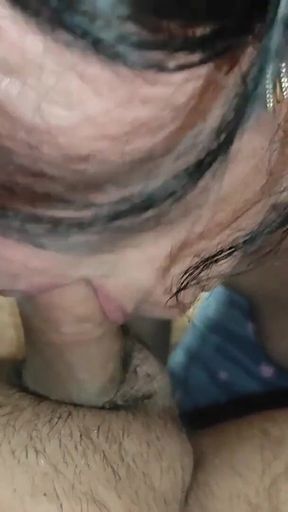 Amateur Mature Housewife Blowjob with Cum in Mouth   Clip 1
