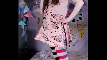 &quot_Stiff&quot_ skirt femboy tease