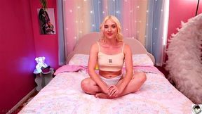 Amber Maddie First Time Ball Busting