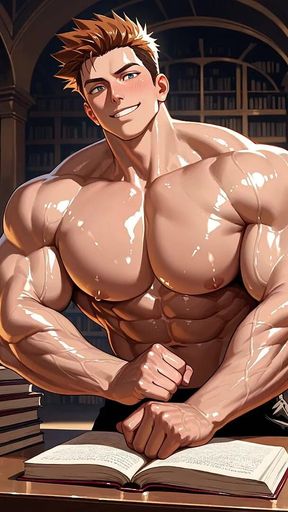 Hairless Muscle Hunks Ai Slideshow