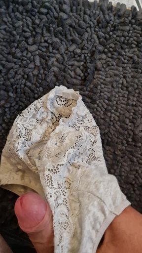 I play with my mother-in-law's panties.