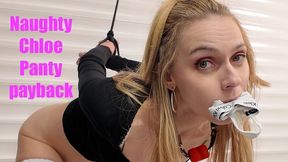 Naughty Chloe Panty Payback