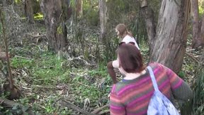 2 Women Are Walking and Want to Try Sex Outside and Love It!
