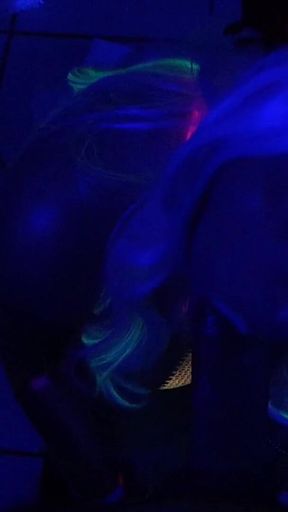 Black Light Cock Sucking