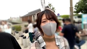 part1 おっぱい性人さきちゃん《Hカップの爆乳美容師と江の島でパコパコ生はめデート》初めての江の島を全力エンジョイスタイル抜群デカパイ美女とイチャラブデート/「えっちしたい」ホテインして即ベロキス&rarr_速攻生ハメで至高のデカ乳めがけて大量射精/エロコスに着替えて爆乳をばるんッばるんッと乱舞させながらイキまくり絶叫追撃ファック！担当スタイリストの子宮に直射中出しマーキング【しろうとハメ撮り】