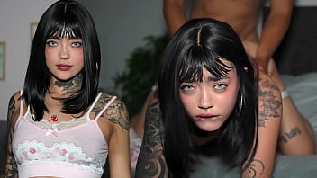 Mexican Goth Girl Gets Sex Therapy