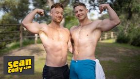 Kyle Pounds Tim Deep After Face Sitting, Outdoor Flirting