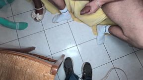 The Pretty Black Nympho Gets Fucked by Big Dicks
