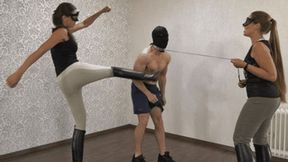 Helpless slave kicked and trampled (small version)