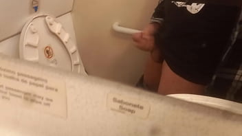 Masturbating on airplane