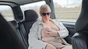 Frivolous car ride and fucked my vibrator on the way