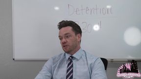 Bad girl gets punished by hot teacher