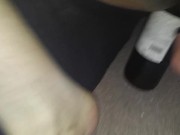 Fucking myself with a wine bottle