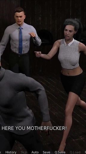 The East Block: the Cuckold Could Not Handle Seeing His Girl Fucked in the Glory Hole - Episode 20