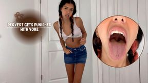 Pervert Punished With Vore By Bratty Roommate Feat Aria Nicole 1080p