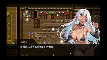 Lythia Sigil of Lust [ HARD Hentai Game ] Ep.4 the SLUT SUCCUBUS is giving HANDJOB to criminal in the PUBLIC STREET !