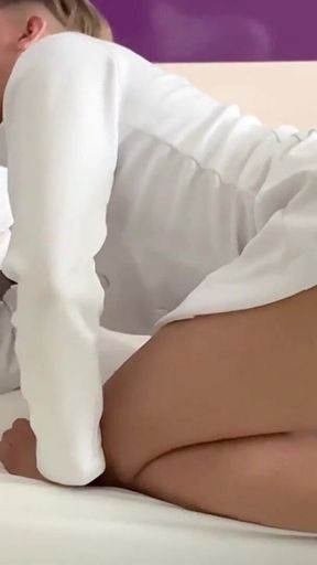 Boss Fucks the Ass of Delicious Trans Secretary