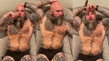 Jason Collins worship my armpits while I smoke a cigar!