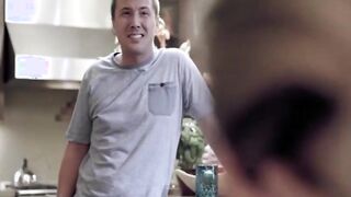 Babysitter Talks On Phone While Fucking Clients Son