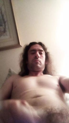 Me playing with my big dick for you.