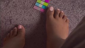 POV SPEND THE MORNING WITH MY FEET!