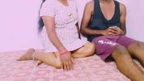 Engh stepmom hardcore doggy style fucking with stepson big dick. Telugu dirty talks.