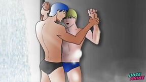 MY STRAIGHT FRIEND GAVE ME A LITTLE HELP IN THE SHOWER -  MY STR8 FRIEND EP  02 - YAOI BL GAY HENTAI ANIME