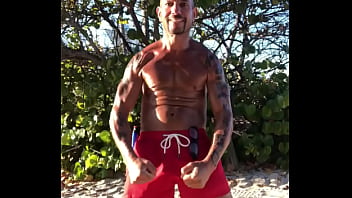THE MARTIAL ARTIST BEACH BODY TAN FIT JACKED PORNSTAR MAXXX LOADZ