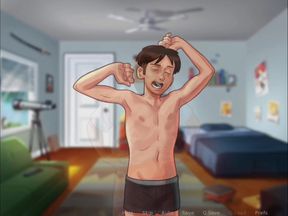 Sex with stepsister and neighbour .(summer time saga game)