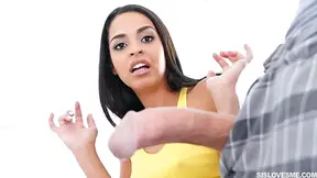Fucking hell my stepsister caught me watching her piano practice and now she wants dick