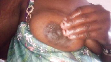 Blonde small tits rubbed till dripping wet by curved dick