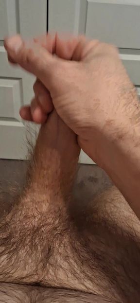 Single Man Jerking His Cock